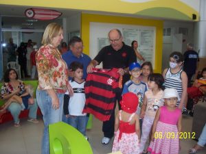 Flamengo em mais um dia de caridade no Ceará