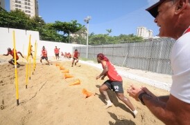 Atletas ganham potência e velocidade