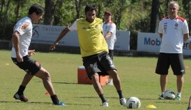 Flamengo faz último treinamento antes de enfrentar o Náutico