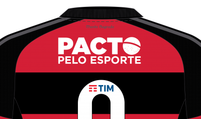 Flamengo estampará logomarca do "Pacto Pelo Esporte" no Manto