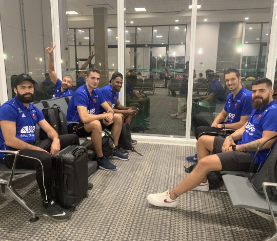 FlaBasquete já está em solo argentino para disputa da Champions League