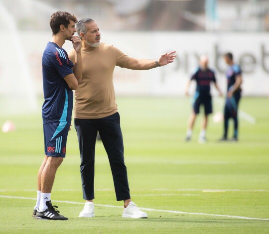 Rodrigo Caio é o novo auxiliar técnico fixo do Flamengo