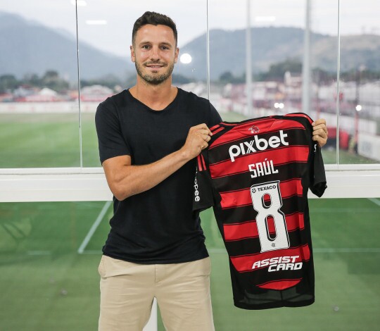 Saúl Ñíguez é do Mengão!