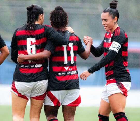 Flamengo goleia o Real Heips por 7 a 0 e está nas quartas do Brasileirão Feminino Sub-20