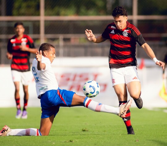 Flamengo empata com o Fortaleza pelo Brasileiro sub-17