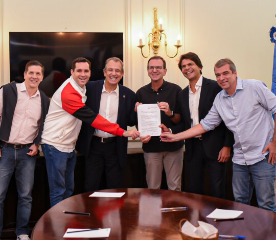 Flamengo e Prefeitura firmam compromisso sobre o projeto do Gasômetro