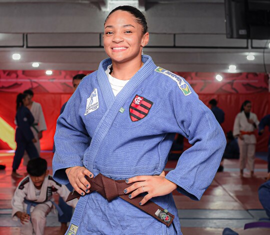Clarisse Valim: talento precoce e sede de conquistas no judô rubro-negro