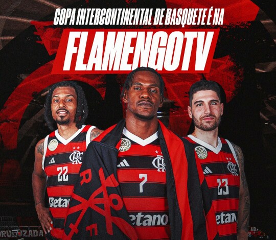 FlamengoTV transmite com exclusividade para todo o Brasil a Copa Intercontinental de Basquete