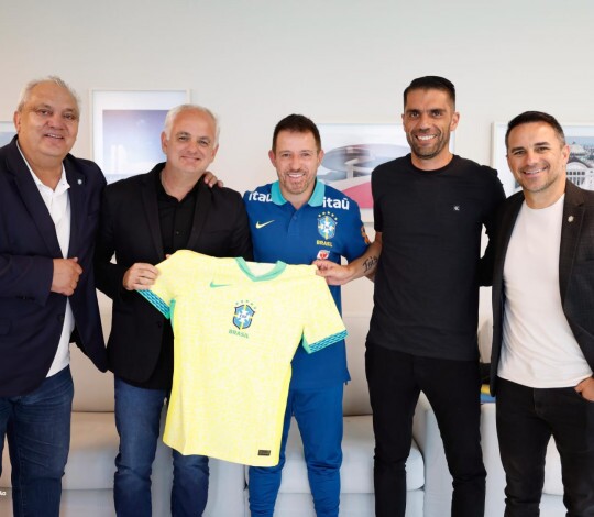 Presença rubro-negra no treino da seleção brasileira sub-20