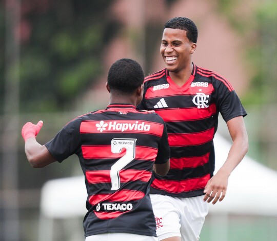Sub-20 do Fla dá show e goleia Volta Redonda por 7x0 na Taça Guanabara