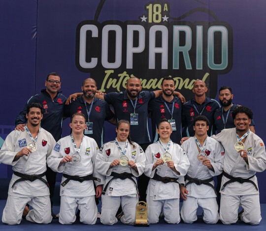 Flamengo é tetracampeão da Copa Rio de Judô