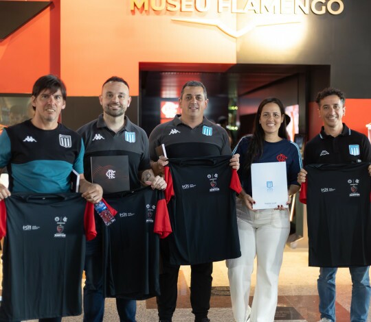 Responsabilidade social de Flamengo e Racing realizam encontro na sede da Gávea