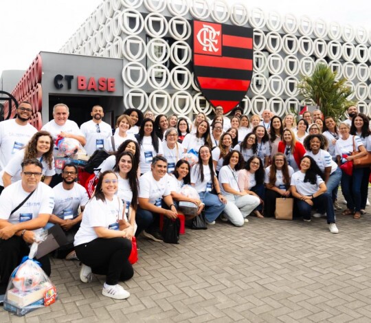 Quarta edição do projeto 'Tô Nesse Time' reforça parceria entre Flamengo e escolas públicas