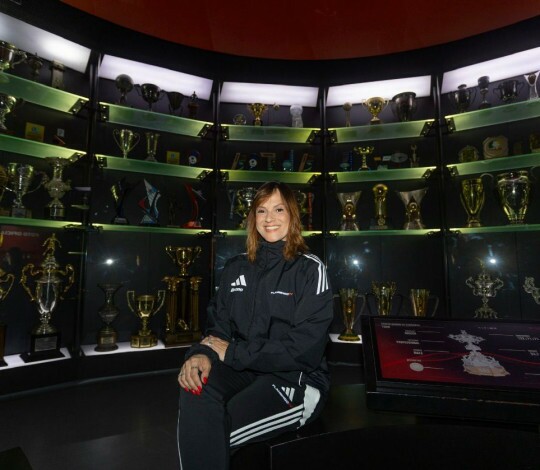 Christiane Mussi reforça a reportagem da FlamengoTV