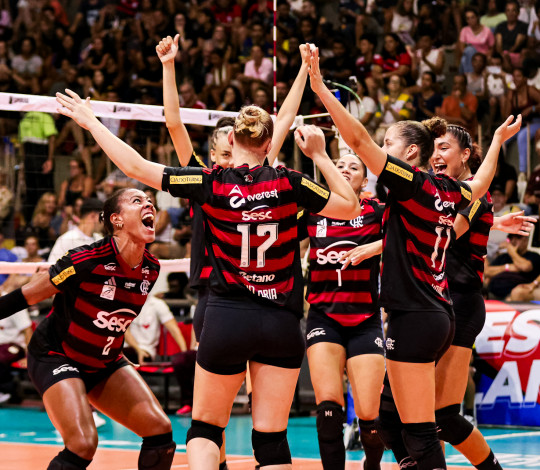 Sesc RJ Flamengo vence o Tijuca e dispara na liderança da Superliga