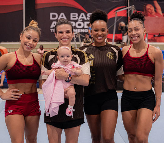 Ginástica rubro-negra faz primeiro treino na Gávea em 2026