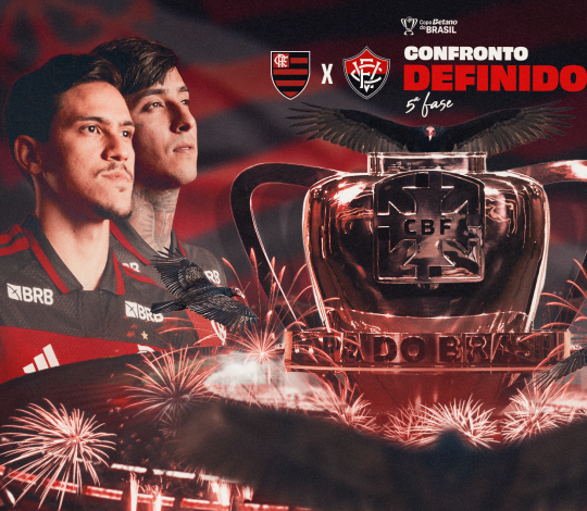 Flamengo enfrenta o Vitória na quinta fase da Copa do Brasil 2026