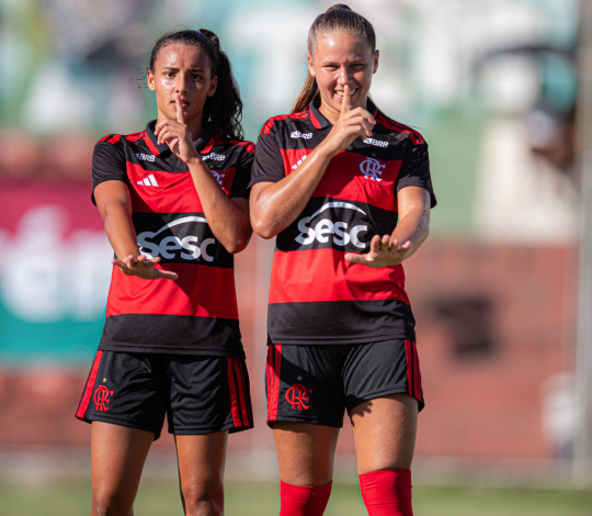 Meninas da Gávea batem o Fluminense em Xerém e lideram o Grupo B do Brasileirão Sub-20