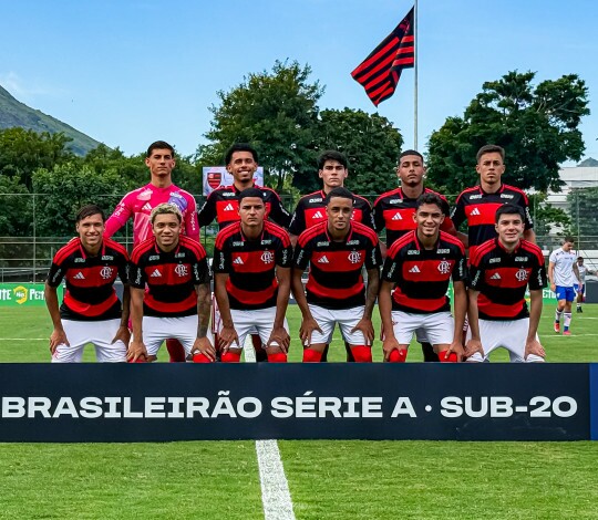 Flamengo empata com o Fortaleza pelo Brasileiro Sub-20