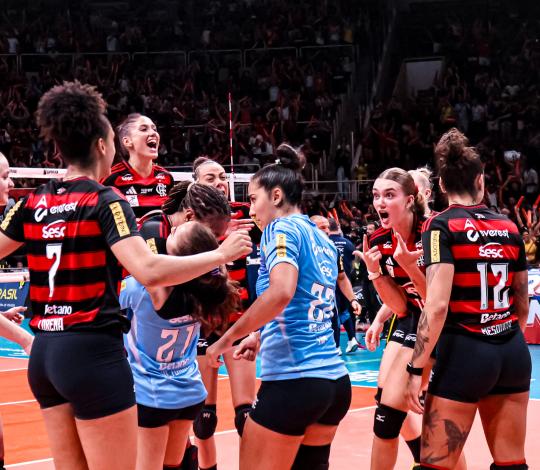 Sesc RJ Flamengo enfrenta o Dentil Praia Clube valendo vaga na decisão da Superliga