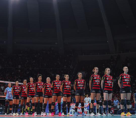 Sesc RJ Flamengo luta, mas é superado pelo Dentil Praia Clube e se despede da Superliga