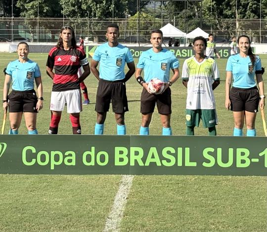 Fla goleia na estreia da primeira edição da Copa do Brasil Sub-15