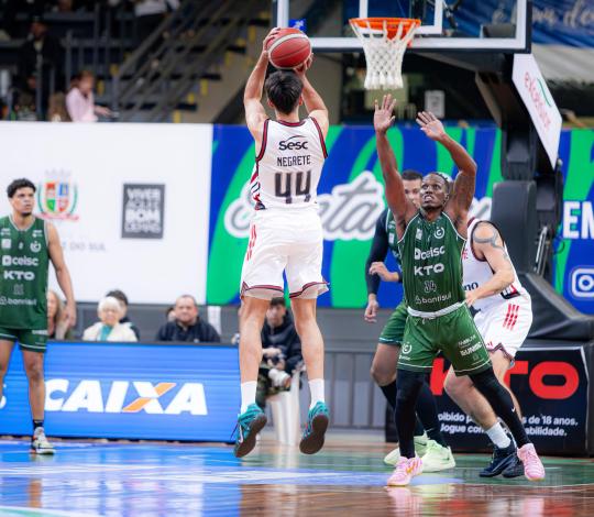 FlaBasquete vence o União Corinthians e fica a uma vitória das quartas de final do NBB