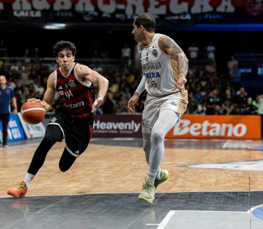 FlaBasquete perde para o Brasília por 72 a 69 e se despede do NBB