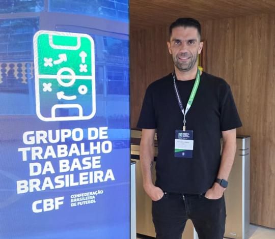 Diretor de futebol de base do Flamengo participa de Grupo de Trabalho da Base Brasileira, na CBF