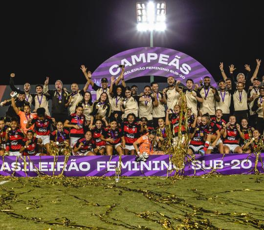 Flamengo vence o São Paulo e conquista o bicampeonato do Brasileirão Sub-20