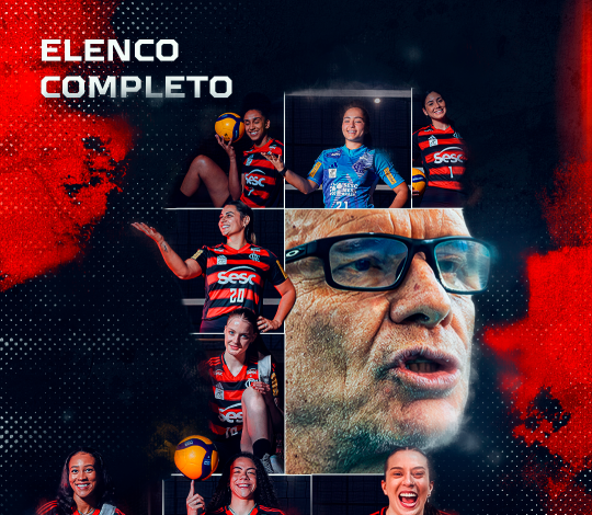 Sesc RJ Flamengo mantém base do elenco e anuncia três reforços