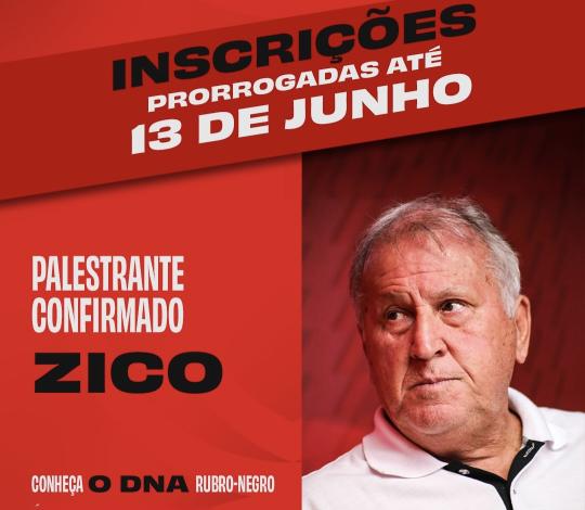 Zico será a estrela da Flamengo Academy