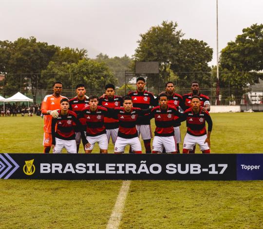 Flamengo sofre revés pelo Brasileiro Sub-17