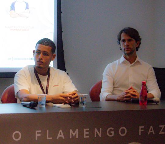 João Victor Souza e Marcelo Salazar participam da Flamengo Academy