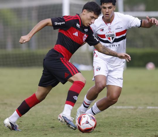 Flamengo empata com São Paulo pelo Brasileirão Sub-20