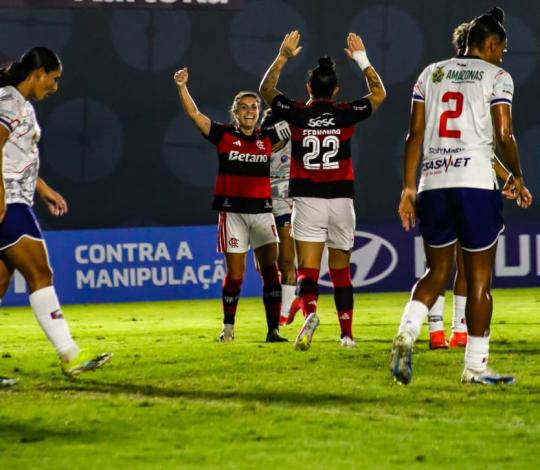 Flamengo vence o 3B da Amazônia por 1 a 0 e está nas quartas de final da Copa do Brasil Feminina