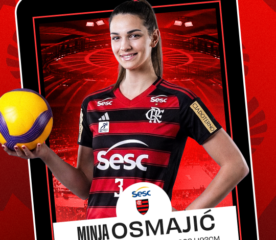 Sesc RJ Flamengo anuncia a contratação da sérvia Minja Osmajić