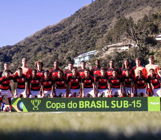 Garotos do Ninho estão na semifinal da Copa do Brasil Sub-15