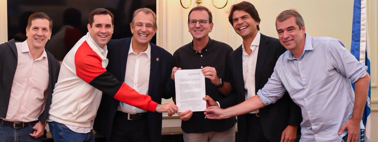 Flamengo e Prefeitura firmam compromisso sobre o projeto do Gasômetro