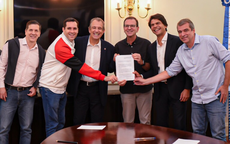Flamengo e Prefeitura firmam compromisso sobre o projeto do Gasômetro