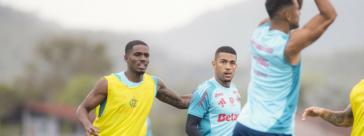 Flamengo segue a preparação para enfrentar o Santos, pela 33ª rodada do Brasileiro
