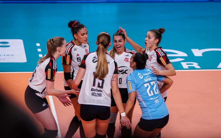 Sesc RJ Flamengo vence o Osasco fora de casa e assume a vice-liderança da Superliga