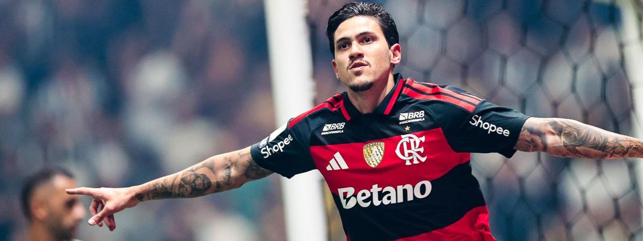 Flamengo goleia o Atlético-MG na Arena MRV e emplaca sétima vitória seguida na temporada