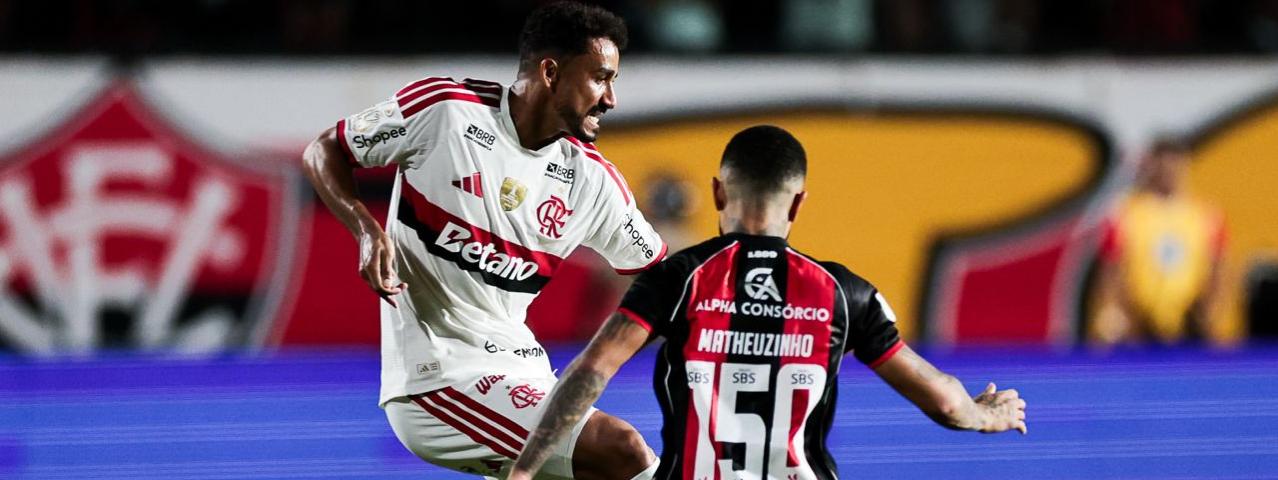 Flamengo é derrotado pelo Vitória no Barradão e encerra a participação na Copa do Brasil