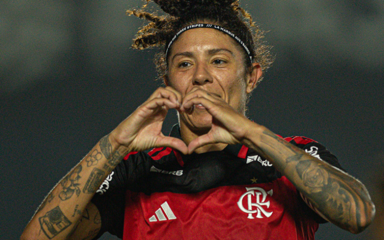 Cristiane decide e Flamengo bate o Fluminense pelo Brasileirão Feminino