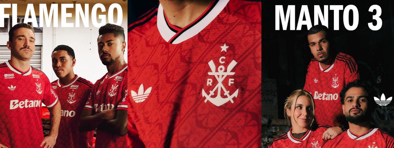 Flamengo lança Manto 3, com conexão entre estilo e alta performance