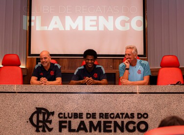 Coletiva FlaBasquete_Início Temporada_Gávea_18-08-2025_Foto: Paula Reis / Flamengo