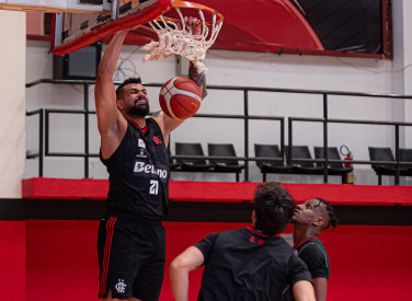 Treino FlaBasquete_Gávea_05-01-2026_Foto: Paula Reis / Flamengo