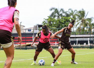 Treino Futebol Feminino Flamengo - CT das Vargens - 19-01-26